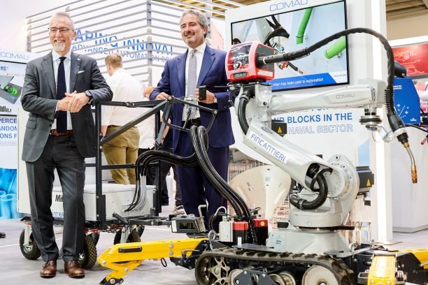 COMAU ET FINCANTIERI PRÉSENTENT « MR4WELD », PREMIÈRE SOLUTION MOBILE ROBOTISÉE POUR LA CONSTRUCTION NAVALE